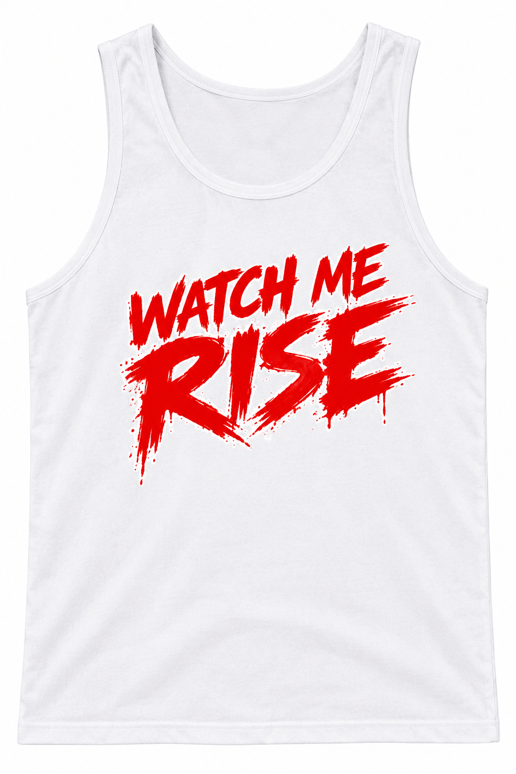 D-Ratz White Singlet
